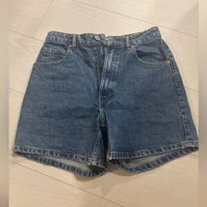 Zara Blue Denim Shorts